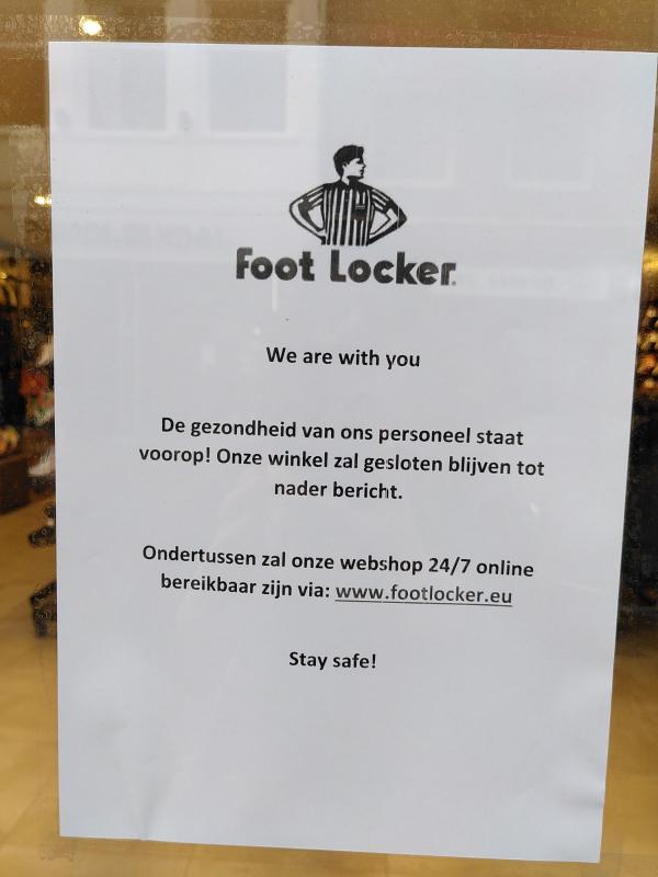 footlocker we are with you